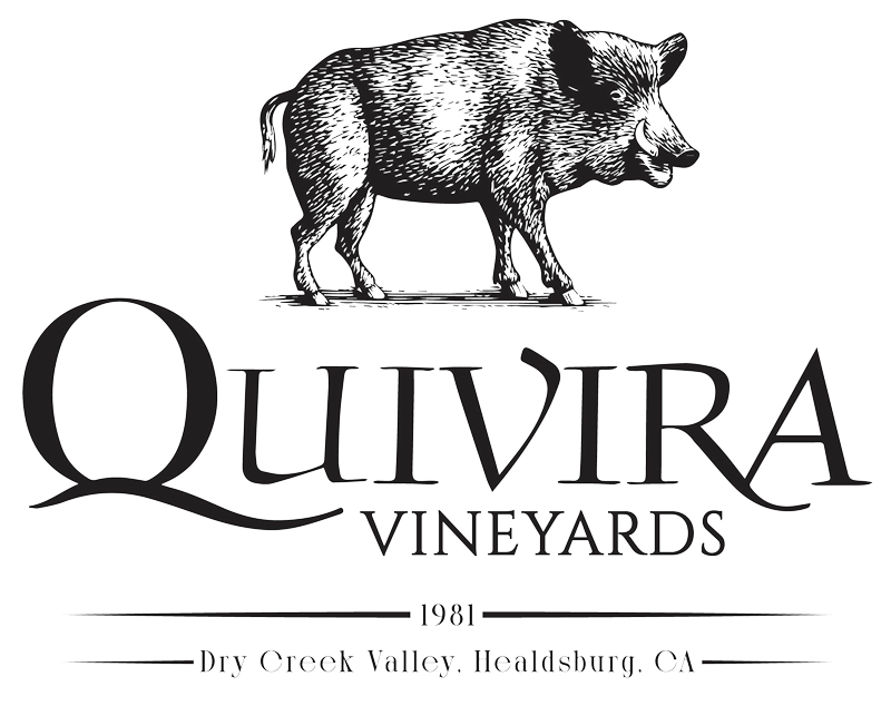 Quivira Vineyards Winery Logo With Boar